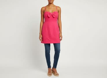 zara sukienka różowa długa: Sukienka damska, rozmiar L — 1