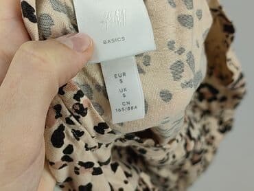 t shirty z nadrukiem hm: H&M Basic, T-shirt damski, rozmiar S — 5