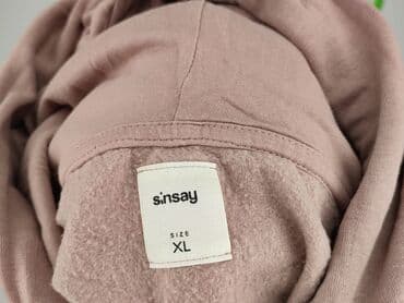 spodnie dresowe nike bez ściągaczy: Sinsay, Кофта з каптуром жіноча, розмір XL — 4