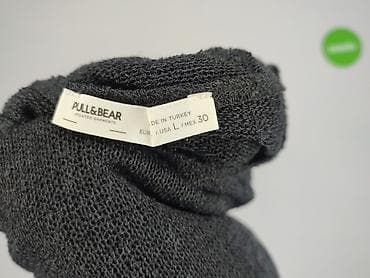 szary plaszcz pull: PULL&BEAR, Sweter damski, rozmiar L — 4