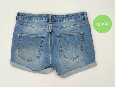 hm krótkie spodenki dzins low waist: H&M, Szorty damskie, rozmiar S — 3