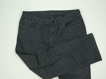 czarne dresy stradivarius: Marks & Spencer, Spodnie materiałowe damskie, rozmiar 2XL — 1