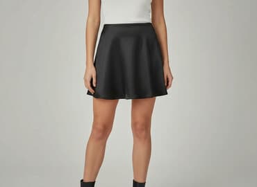 mini spódniczka czarne: Shein, Spódnica damska, rozmiar S — 7