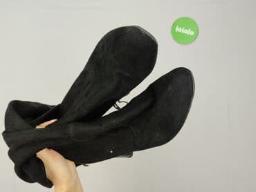 długie kozaki i sukienka: High boots for women, size 40 — 4