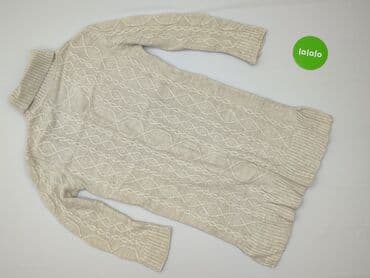 sukienka golf sweter: Sukienka damska, rozmiar S — 3
