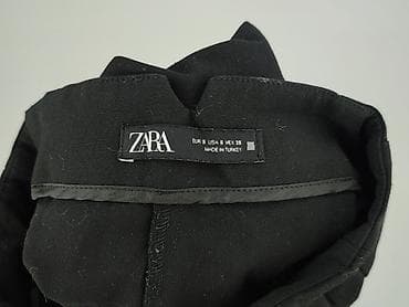 pull and bear spodnie lniane: Zara, Spodnie materiałowe damskie, rozmiar S — 4