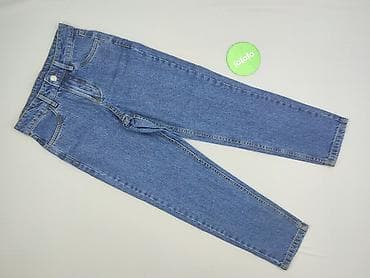 spodenko spódniczka jeans: Spodnie jeansowe, 12 lat, 152, stan - Bardzo dobry — 2