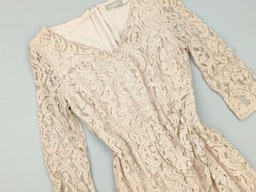 sukienki na wesele długie beżowe: Planet, Sukienka damska, rozmiar XS — 2