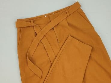 spodnie paperbag dla kogo: Spodnie materiałowe damskie, rozmiar S — 1