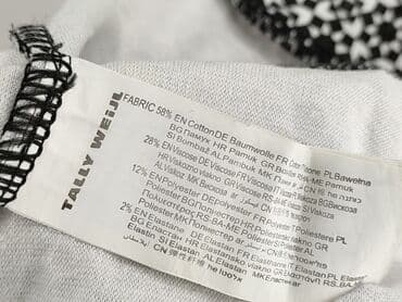 black jeans: Tally Weijl, Spodnie materiałowe damskie, rozmiar M — 6