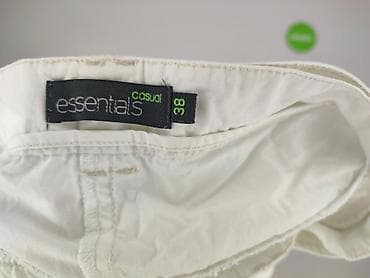 Kobiety: Essentiel, Spodnie 3/4 damskie, rozmiar M — 4