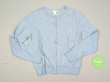 niebieski kardigan h m: H&M, Kardigan damski, rozmiar M — 2