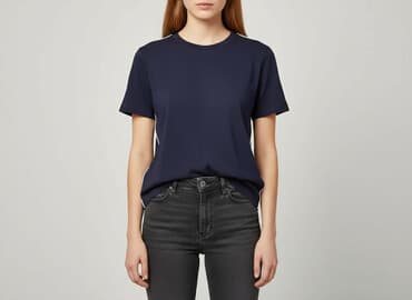 tommy hilfiger t shirt damski granatowy: Manière De Voir, T-shirt damski, rozmiar S — 7