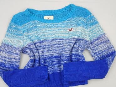sweter z dużymi oczkami: Hollister, Sweter damski, L — 1