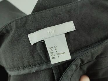 krótkie spodenki do grubych rajstop: H&M, Spodnie materiałowe damskie, 2XS — 4