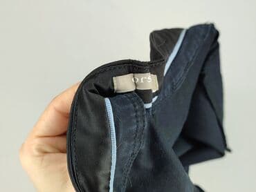 czarne spodnie z białą nitką: Orsay, Spodnie materiałowe damskie, rozmiar S — 6