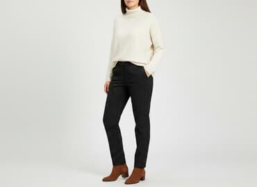 monnari czarne spodnie: Beloved, Spodnie materiałowe damskie, rozmiar XL — 6