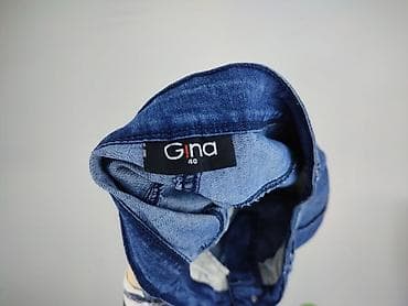 rwane jeansy: Gina, Jeansy damskie, rozmiar L — 4
