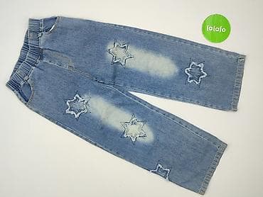 pull and bear sukienki: Spodnie jeansowe, 9 lat, 128/134, stan - Bardzo dobry — 2