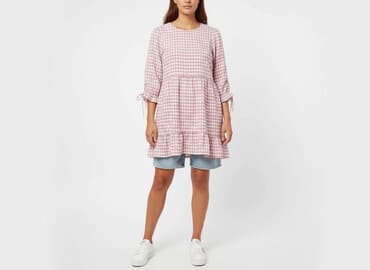 sukienka damska w kratę: Miss Selfridge, Sukienka damska, rozmiar XL — 7