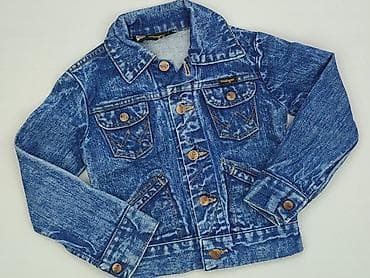 Dziecięca kurtka jeansowa, 5-6 lat, 110-116 cm, Wrangler, stan - Idealny