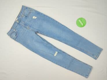 sinsay jeansy denim: Spodnie jeansowe, Sinsay, 13 lat, 158, stan - Idealny — 2