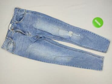 niebieska sukienka pull and bear: PULL&BEAR, Jeansy damskie, L — 2