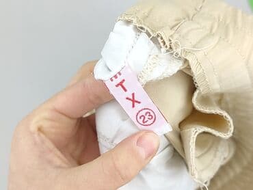 spodnie dresowe pomaranczowe: SZACHOWNICA, Spodnie dresowe damskie, rozmiar 2XS — 4