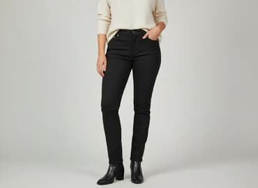 spodnie jeansowe new yorker: Spodnie materiałowe damskie, rozmiar 2XL — 6