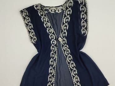 długą kamizelka na szydełku: Narzutka damska, rozmiar S — 1