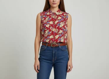 bluzki z odcieciem pod biustem: Bluzka damska, rozmiar M — 5