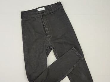 czarne spodnie damskie stradivarius: Bershka, Jeans for women, size S (EU 36) — 2