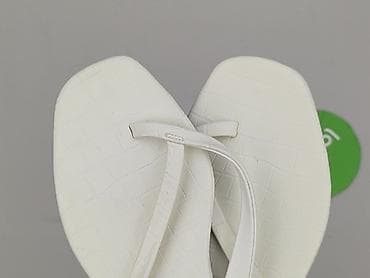 klapki biale hermes: H&M, Japonki damskie, rozmiar 40 — 8