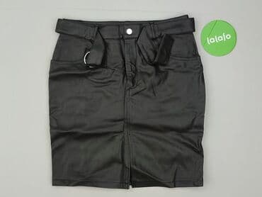 czarne spódnice midi z rozcięciem: Diverse, Spódnica damska, S — 2