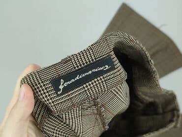 brązowe spodnie woskowane stradivarius: Stradivarius, Spodnie materiałowe damskie, rozmiar S — 5