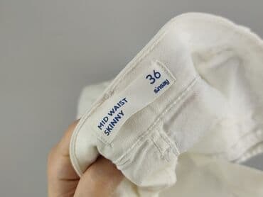 biale spodnie sinsay: Sinsay, Jeansy damskie, rozmiar S — 5