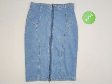 spódniczka dżinsowe z wysokim stanem: Spódnica damska, rozmiar S — 2