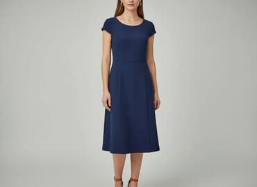 błękitna sukienka wieczorowa: Catharan, Sukienka damska, rozmiar S — 6