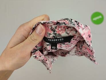 koszula z bufiastymi rękawami reserved: Reserved, Bluzka damska, rozmiar L — 4