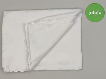 elegancka pościel: Obrus 124 x 156, kolor - Biały, stan - Bardzo dobry — 3