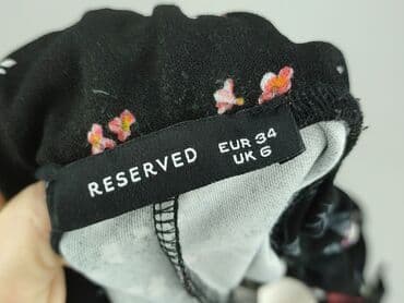 majtki damskie reserved: Reserved, Spodnie materiałowe damskie, rozmiar XS — 4