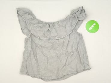 hm bluzki z krótkim rękawem: H&M L.O.G.G., Bluzka damska, rozmiar M — 3