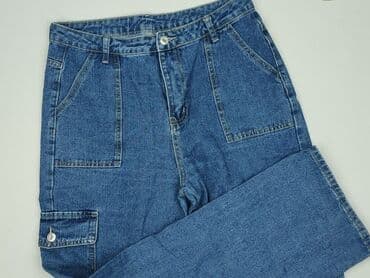 jeansy straight i regular damskie samsoe samsoe: Shein, Spodnie cargo damskie, L — 1