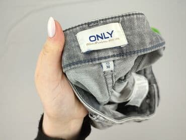 jeansy z asymetrycznym zapieciem: ONLY, Jeansy damskie, XS — 4