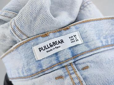 pull and bear jeans mom fit: PULL&BEAR, Jeansy damskie, rozmiar 2XS — 5