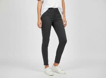 czarne spodnie z dziurami sinsay: Sinsay, Jeans for women, size S — 1