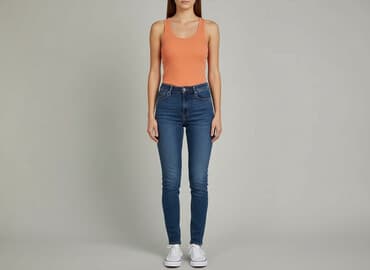 decathlon koszulka bawełniana: F&F, T-shirt damski, rozmiar S — 8