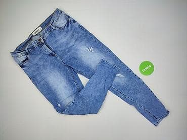 bootcut jeansy: Skinny, Jeansy damskie, rozmiar 4XL — 2
