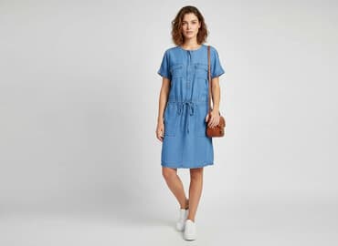 sukienka z denimu: Comptoir des Cotonniers, Sukienka damska, S — 6