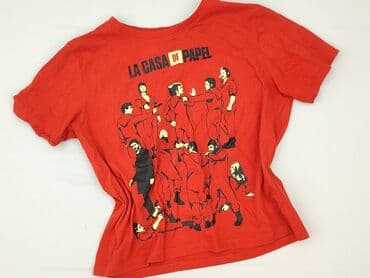 t shirty z czerwonem napisem: Sinsay, T-shirt damski, rozmiar S — 1